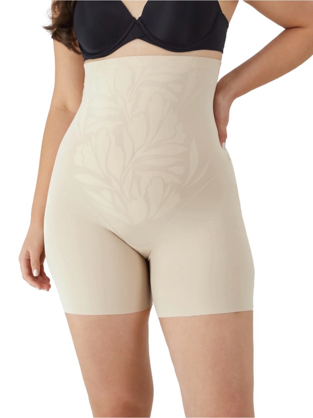 💜Maidenform Shapewear FitSense High Waist Extra Firm Shaping Shorts,SizeSmall